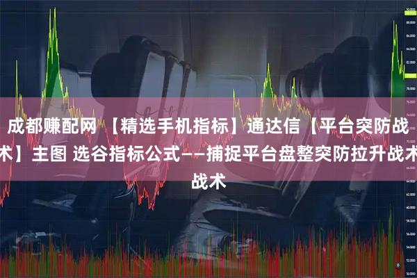 成都赚配网 【精选手机指标】通达信【平台突防战术】主图 选谷指标公式——捕捉平台盘整突防拉升战术