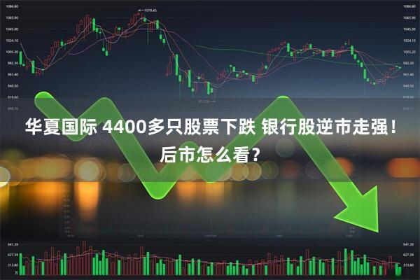 华夏国际 4400多只股票下跌 银行股逆市走强！后市怎么看？