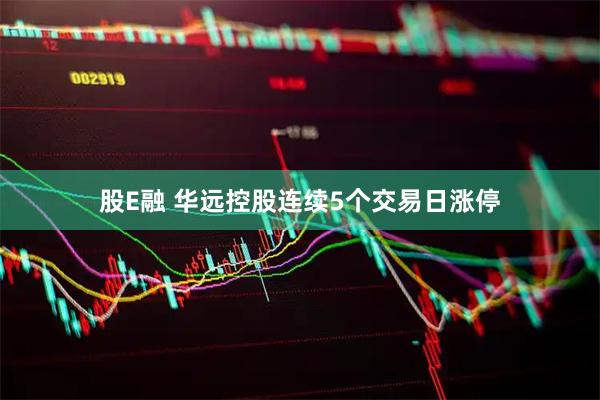 股E融 华远控股连续5个交易日涨停