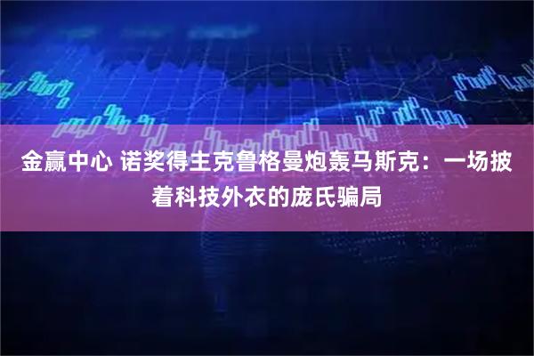 金赢中心 诺奖得主克鲁格曼炮轰马斯克:一场披着科技外衣的庞氏骗局
